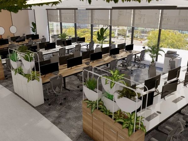 NCM 9th Floor Office Renovation — modern government office fit-out for National Center of Meteorolog
