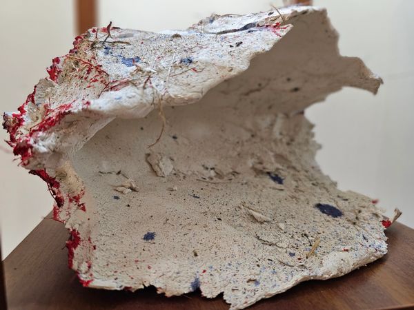 fashion distressed creative  conventional art paint high end expensive sculpture wearable art unique