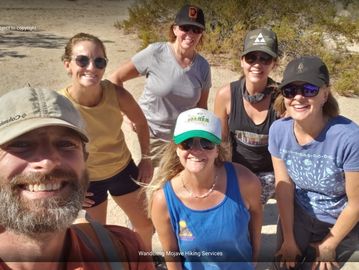 Sober women's hiking group in Indian Cove.