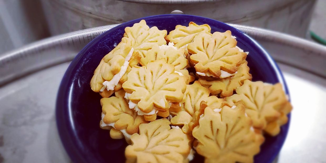 Maple Cream Cookie Sandwich