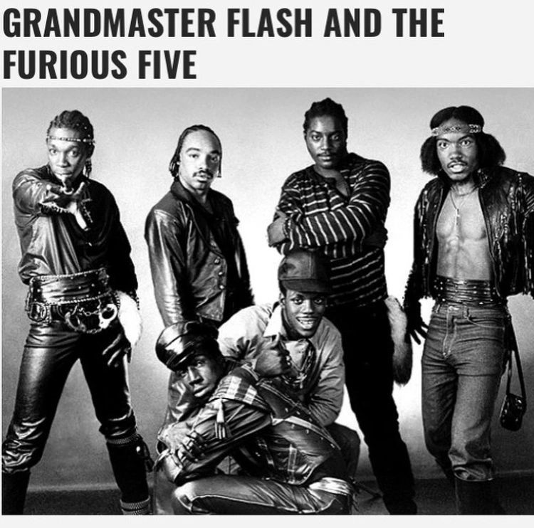 GRANDMASTER FLASH & FURIOUS FIVE greatest message's ( hip hop )