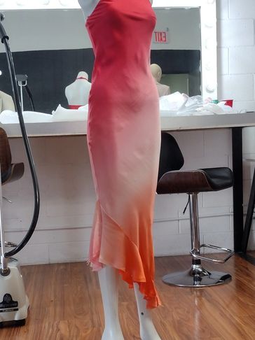 Model showcasing a breezy casual wear dress