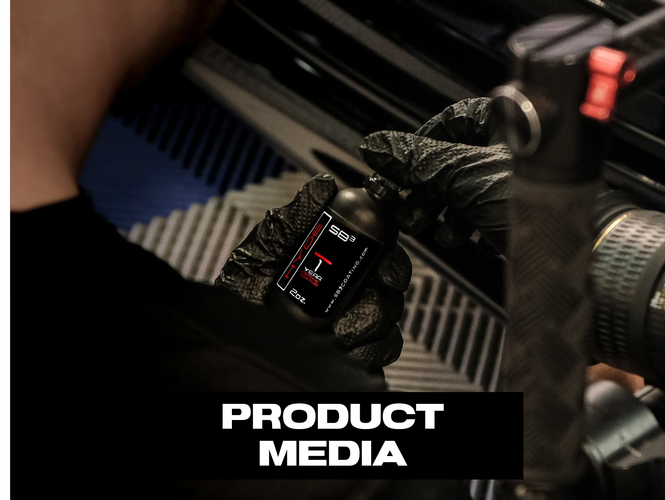Product advertising & media production for SB3 Coatings by Cam Ashman West Chester, PA