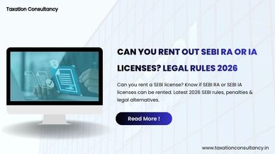 SEBI RA or IA Licenses