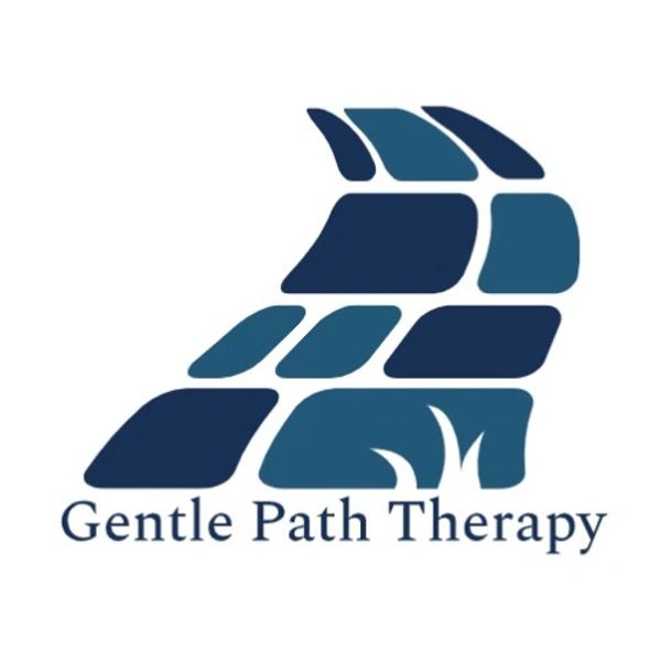 Logo featuring a stylized blue number 2 and text Gentle Path Therapy.