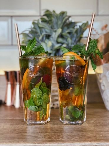 Pimms & Lemonade.