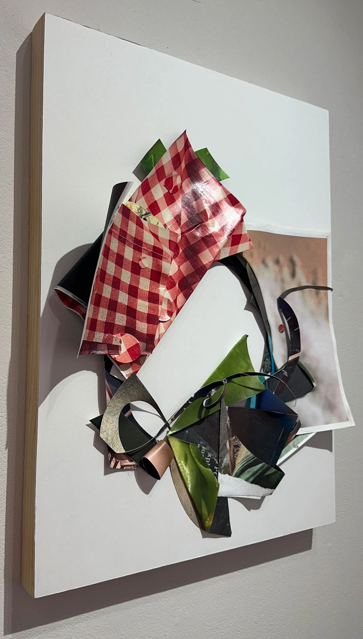 Portrait of Marny Angle Shot
Ink Jet Print, Watercolor, Acrylic on Panel
18 "x 24" x 5.75"
2025