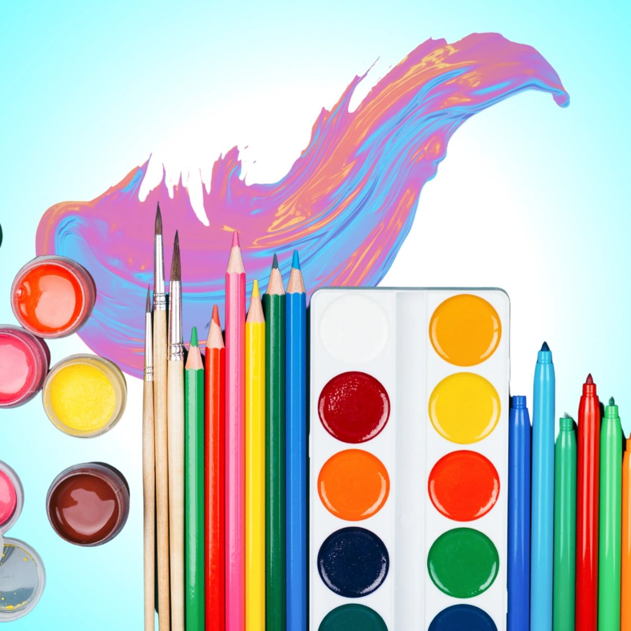 Create art at home or on the go with supplies you probably already have at home. If additional supplies are needed, we'll share our tips of the best places to get them!