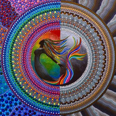 Painting by Deborah Malcolm.