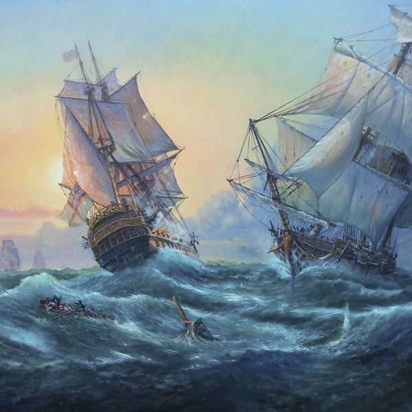 Painting by Ted Poole.
