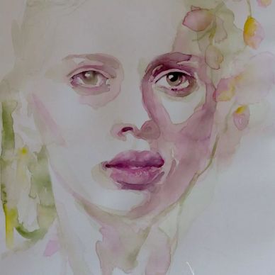 Watercolour painting by Donna Stiles.