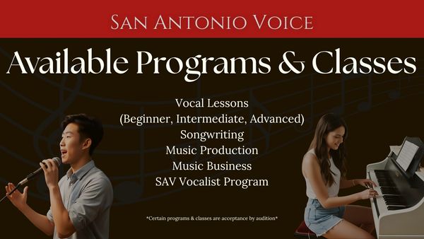 Program and class breakdown for San Antonio Voice