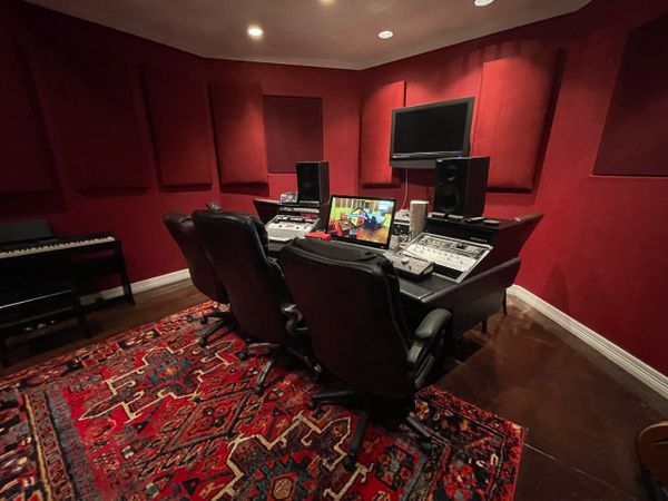 The B room at San Antonio Recording Studios.
