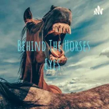 logo for Behind the Horses Eyes. 