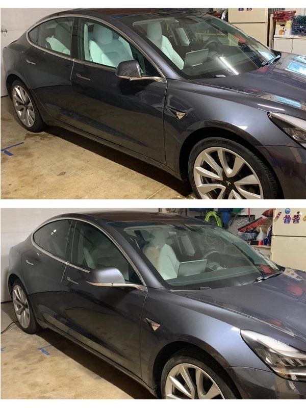 Window Tint before and after! 