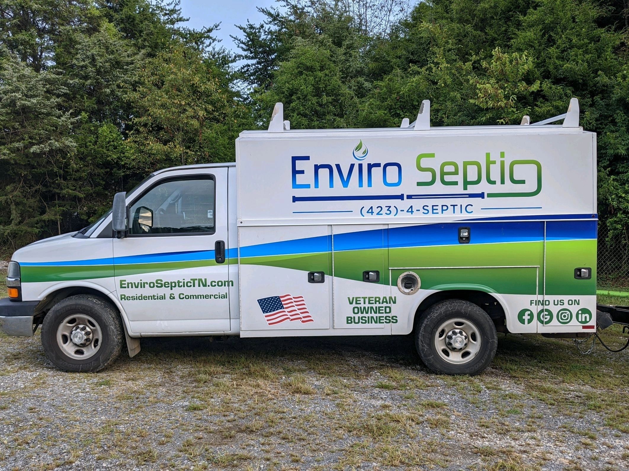 Enviro Septic Service Truck