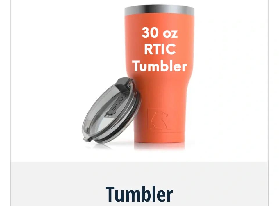 30oz RTIC Engraved Cups