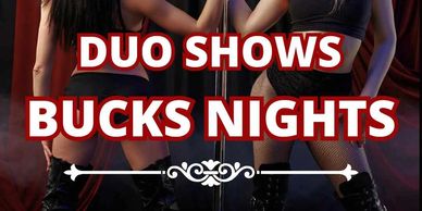 Strippers, Topless waitress, Naked Poker, XXX show