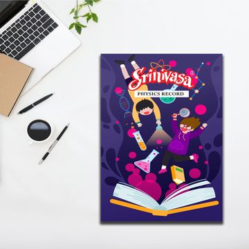 Physics Records, Chemistry, Biology records. Drawing books. Sketch pads. School Stationery Srinivasa