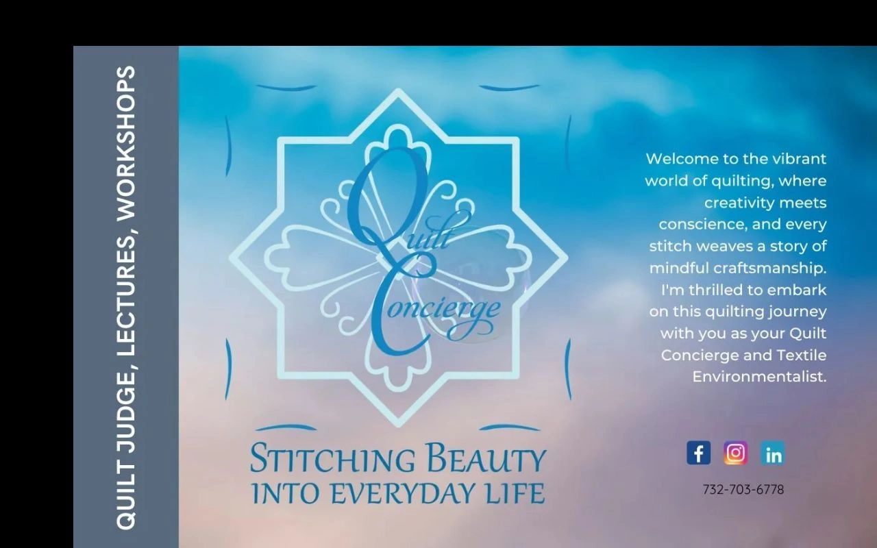 Quilt Concierge Quilting Lectures, Quilt Judging