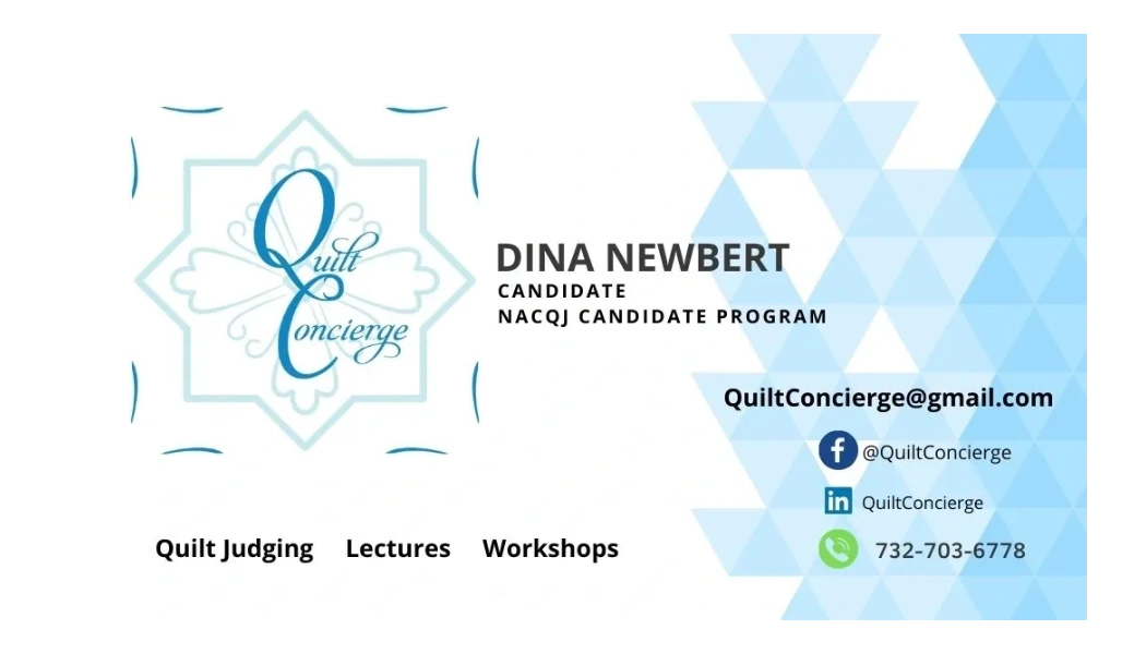 Quilt Concierge Quilting Lectures, Quilt Judging