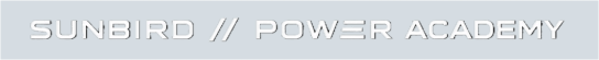 Sunbird | Power Academy 