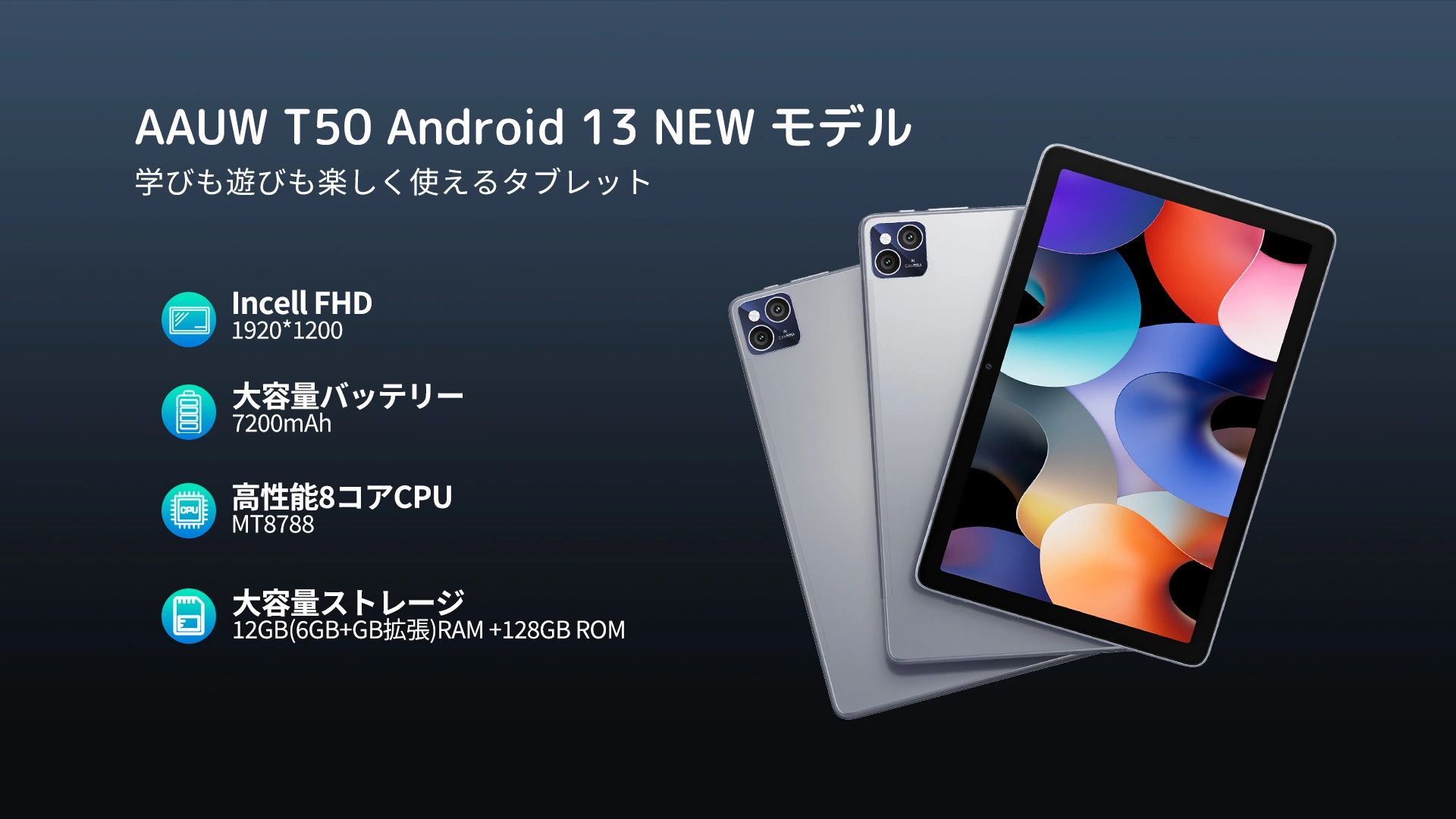 タブレット T50 Android13