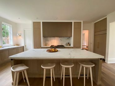 Decorative plaster, venetian plaster, plaster range hood, plaster walls, architectural finishes