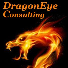 DragonEye consulting logo, SEE What Other Don't - DO What Others Can't 