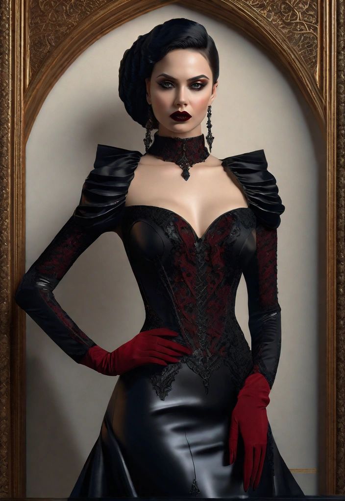 Gothic fashion style 2025