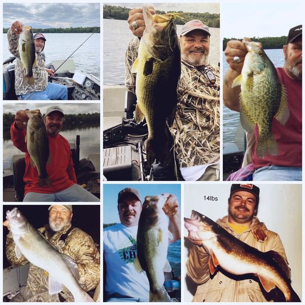 Steve Schulke catching huge fish 