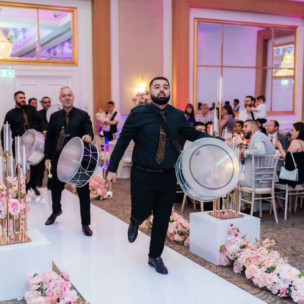 “Zaffa Event London – Traditional Wedding Entrance with Drummers”
L