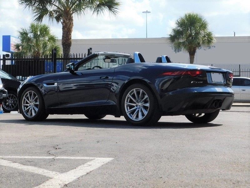Photograph of a Jaguar automobile for use in online advertising.
