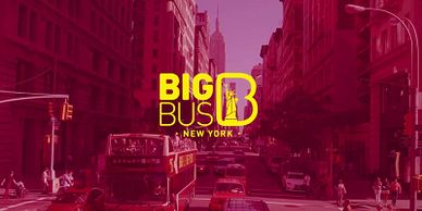 Big Bus New York hop on hop off sightseeing empire state statue of liberty central park times square