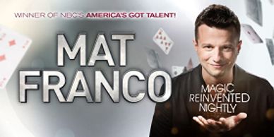 Mat Franco Winner of America's Got Talent Discount Magic Show tickets Las Vegas