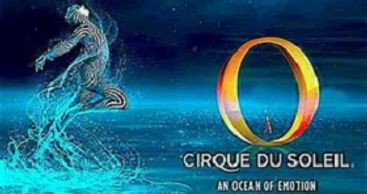 O Cirque du Soleil discount show tickets Las Vegas Bellagio water show