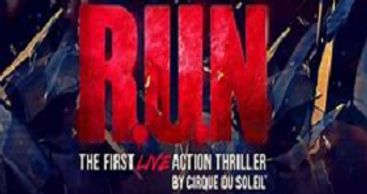 RUN Cirque du Soleil discount Las Vegas show tickets Luxor live action thriller
