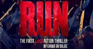 RUN Cirque du Soleil discount Las Vegas show tickets Luxor live action thriller