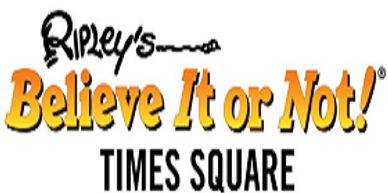 Ripley's Times Square, a family friendly attraction, one of the best things to do in NYC.