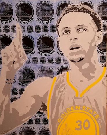 Autographed, Steph Curry, golden State, Warriors, Golden State Warriors, NBA, MVP, Stephan Curry, pa