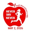 never say never half marathon &10K