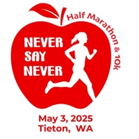 never say never half marathon &10K