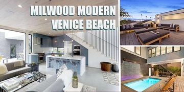 911 Milwood is a modern masterpiece in Venice Beach aka Silicone Beach. Steven Shortridge design