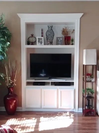 Custom Entertainment Center Stockton - Transitional