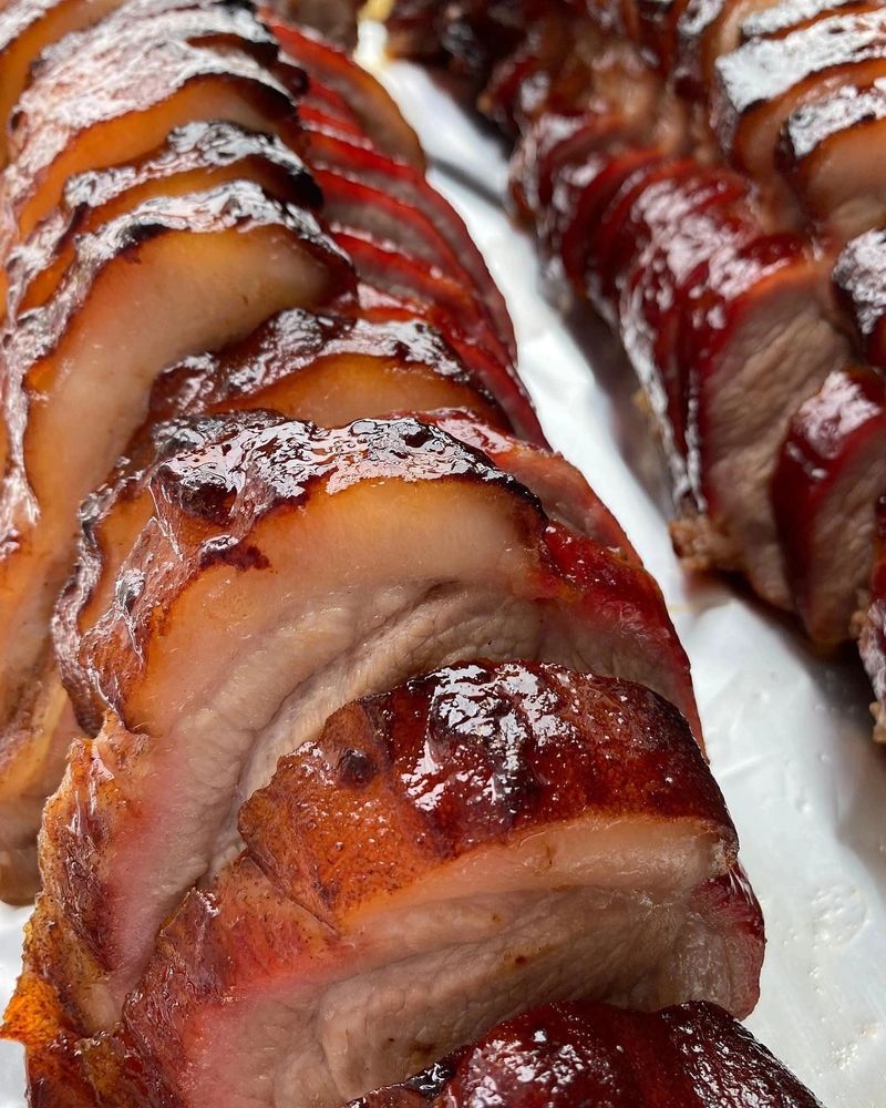 Chasiu horneado y fileteado;  de la marca WAN Chasiu,