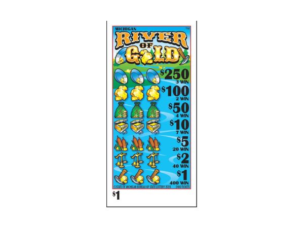 Michigan River of Gold lottery ticket worth $1.