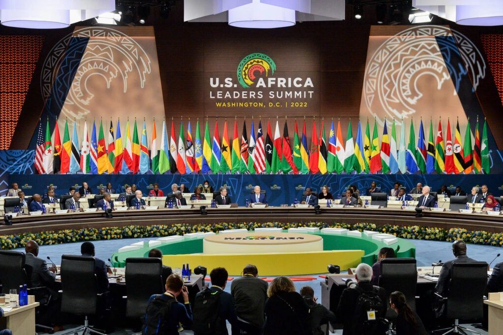 Leaders gather at the U.S.-Africa Leaders Summit 2022 in Washington, D.C.