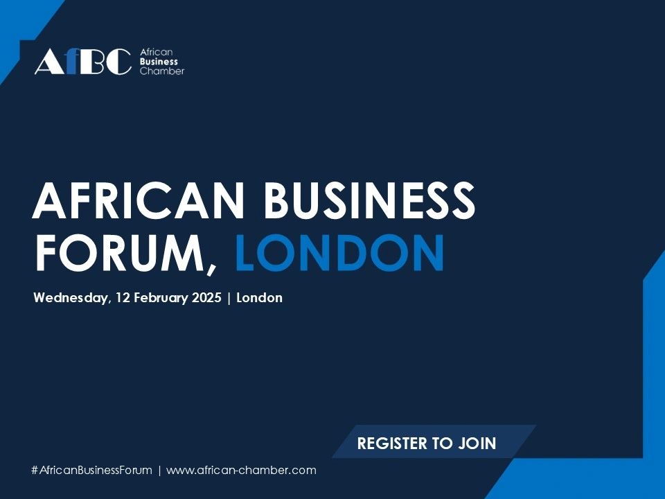 Register to join AfBC African Business Forum 2025, London