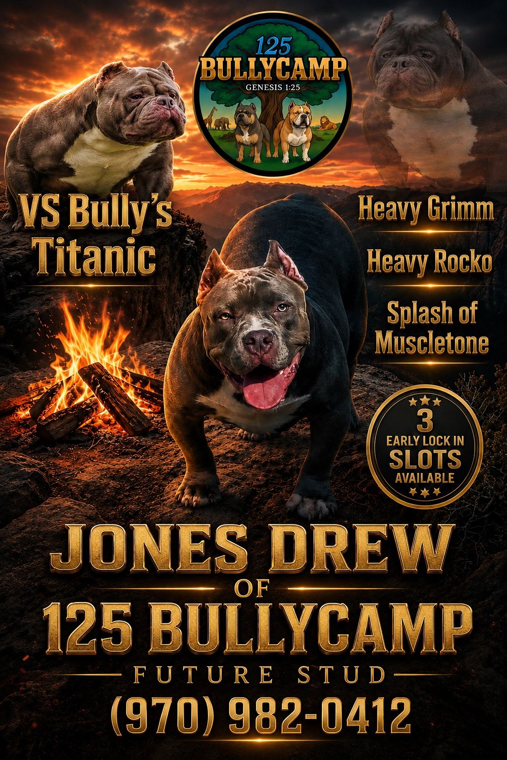 Jones Drew of 125 Bullycamp