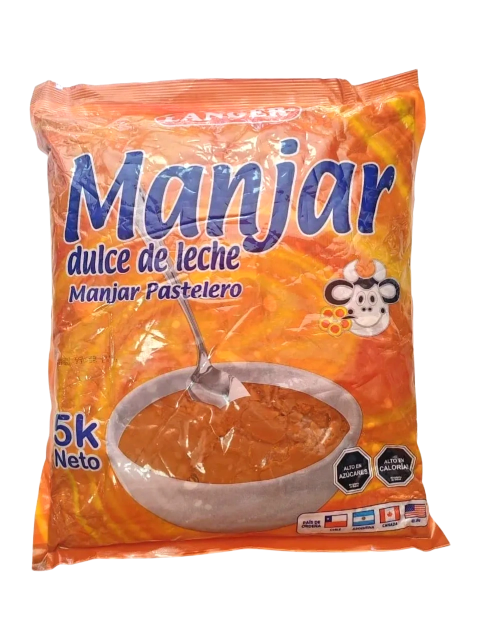 Manjar Langer 5 kg (4 unidades)